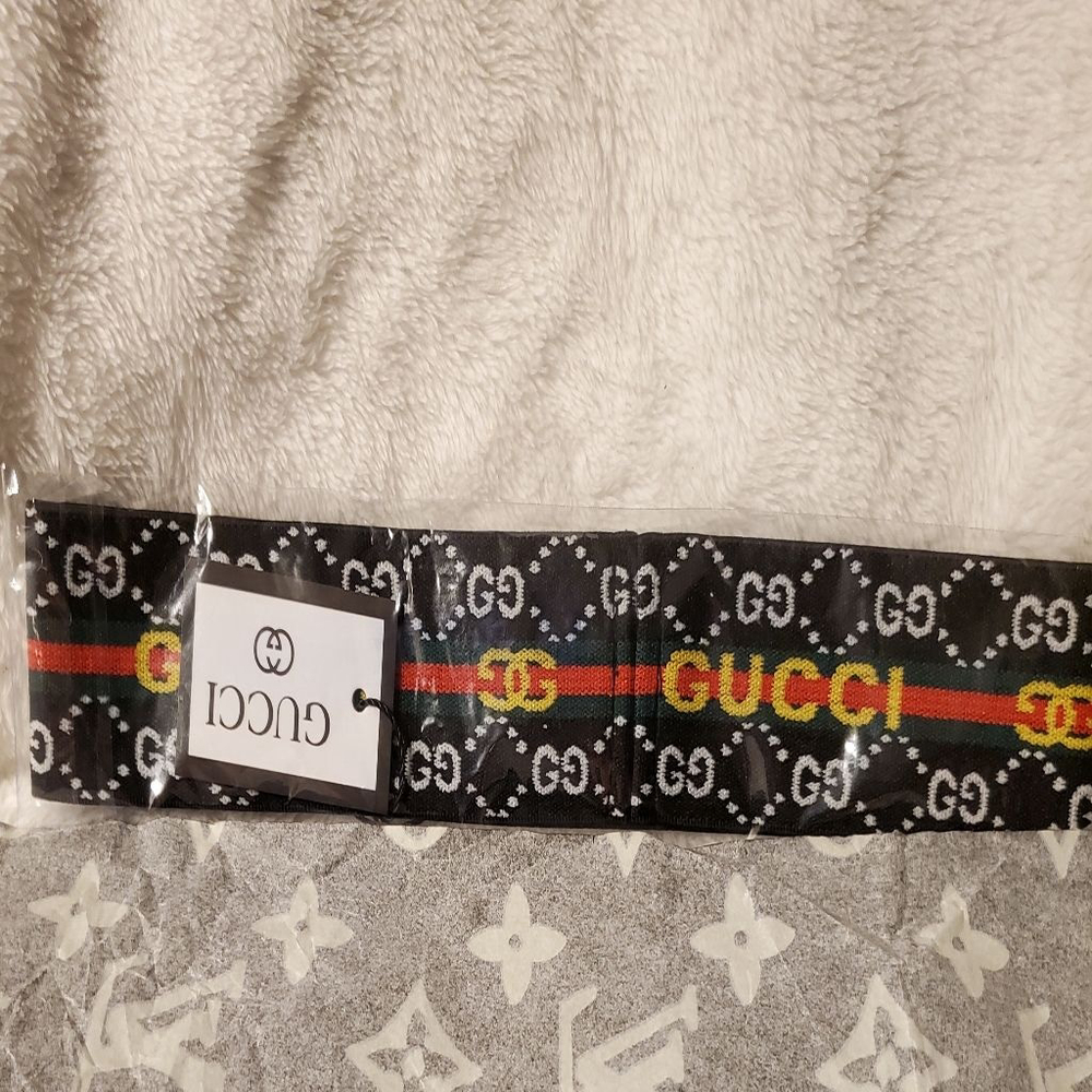 Black& Red Women's headband